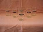 6 grands verres Ricard droits jaunes demi-soleil..., Collections, Enlèvement ou Envoi, Comme neuf, Ustensile