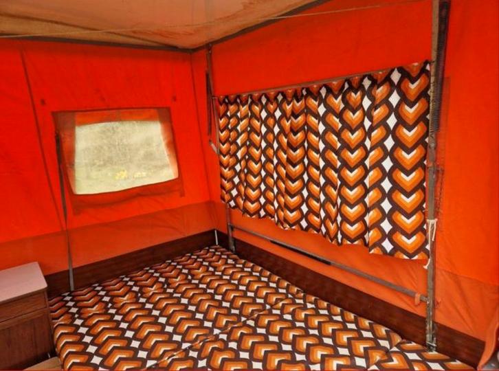 TENTE ROULOTTE VINTAGE PARADISO, Caravanes & Camping, Caravanes pliantes, Enlèvement