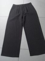 Dazy zwart gestreepte broek, dames/meisjes. mt L, Zwart, Maat 42/44 (L), Ophalen of Verzenden, Lang