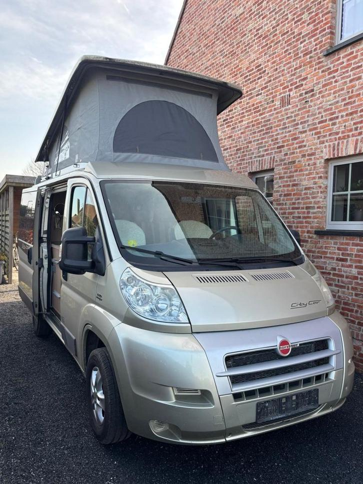 Camper Burstner City Car - 2012 - 185300 km, Caravans en Kamperen, Mobilhomes, Particulier, tot en met 4, Buscamper of Camperbus