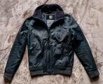 Veste Bomber Superdry - coton ciré - taille S - noire, Enlèvement ou Envoi, Porté, Taille 46 (S) ou plus petite, Noir