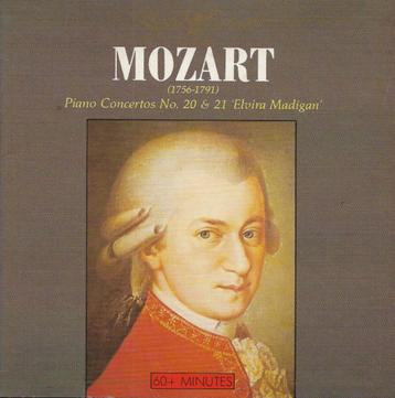 CD MOZART – Piano Concertos No. 20 & 21 Elvira Madiga DDD beschikbaar voor biedingen