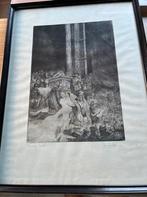 Rumoldus Mechelen  1975, Antiek en Kunst, Kunst | Etsen en Gravures, Ophalen