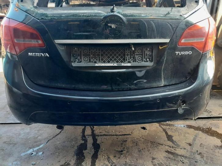BUMPER ACHTER Opel Meriva (01-2010/03-2017), Auto-onderdelen, Carrosserie, Bumper, Opel, Achter, Gebruikt