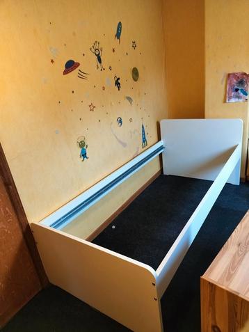 1 persoonsbed ikea Slakt, Enlèvement, Utilisé, Sommier à lattes