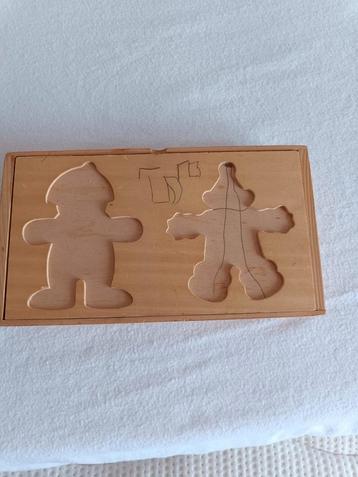 Verkleed puzzels, houten puzzel  beschikbaar voor biedingen