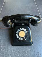 Retro telefoon in bakkeliet, Telecommunicatie, Met draaischijf, Zo goed als nieuw, Ophalen