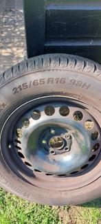 Winterbanden op stalen velg, Auto-onderdelen, Ophalen, 16 inch, Banden en Velgen, Winterbanden