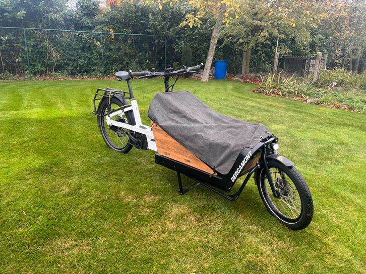 Bergamont cargoville lj elec bakfiets, Fietsen en Brommers, Elektrische fietsen, Gebruikt, Overige merken, 50 km per accu of meer