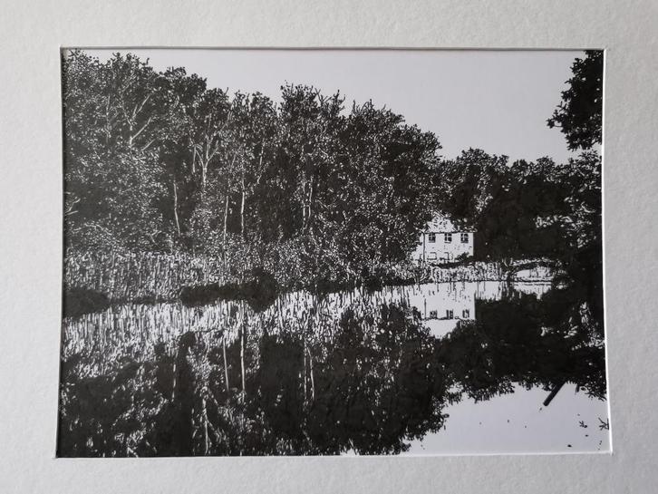 huis Misonne - De Liereman, Antiek en Kunst, Kunst | Tekeningen en Fotografie, Ophalen