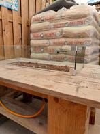 Vuurtafel op gas 120 x 80 x 65 met afdekhoes voor buiten, Ophalen of Verzenden, Gebruikt