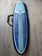 Mini Malibu/planche de surf de longueur moyenne de 7'6, Sports nautiques & Bateaux, Planche à voile sur vague, Comme neuf, Avec ailerons
