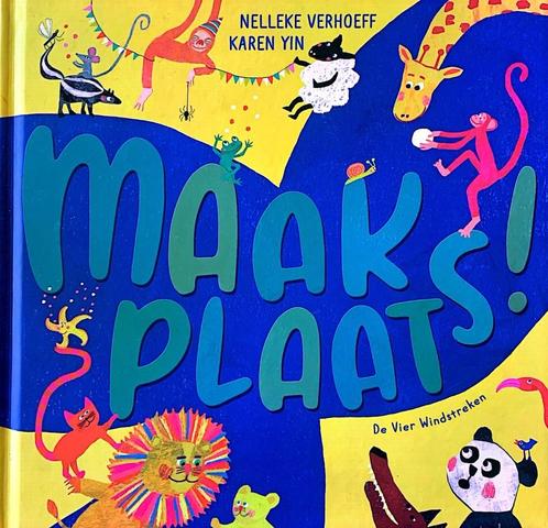 MAAK PLAATS! - hilarisch prentenboek over erbij horen, Livres, Livres pour enfants | 4 ans et plus, Neuf, Fiction général, 4 ans