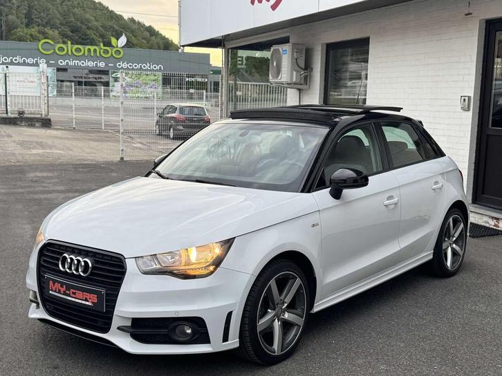 Audi A1 1.6 TDI 5P S-LINE COMPÉTITION PANO GPS CUIR, Auto's, Audi, Bedrijf, Te koop, A1, ABS, Achteruitrijcamera, Airbags, Airconditioning