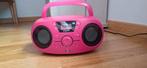 Bigben roze cd speler/radio/USB, Audio, Tv en Foto, Cd-spelers, Ophalen, Zo goed als nieuw, Overige merken, Met radio