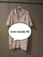 Hemdjurk river woods 46, Kleding | Dames, Jurken, Wit, Maat 46/48 (XL) of groter, Ophalen of Verzenden, Zo goed als nieuw