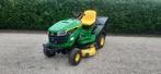 zitmaaier JOHN DEERE X167R, 14 draaiuren!, Comme neuf, Enlèvement, 90 à 120 cm, Bac de ramassage