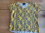 Object t-shirt,geel gebloemd,maat 38, Ophalen of Verzenden, Zo goed als nieuw, Maat 38/40 (M), Geel
