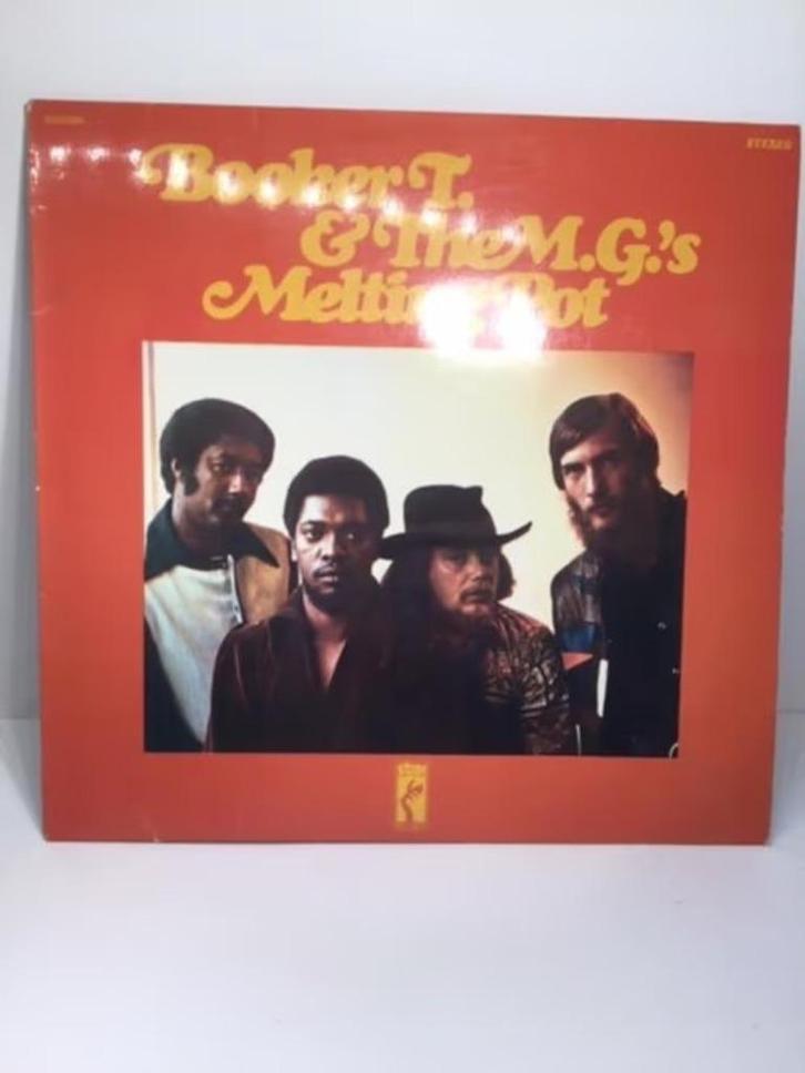 LP - Booker T & The MGs (Stax) - Melting Pot (Vinyle), CD & DVD, Vinyles | Rock, Comme neuf, Pop rock, 12 pouces, Enlèvement ou Envoi