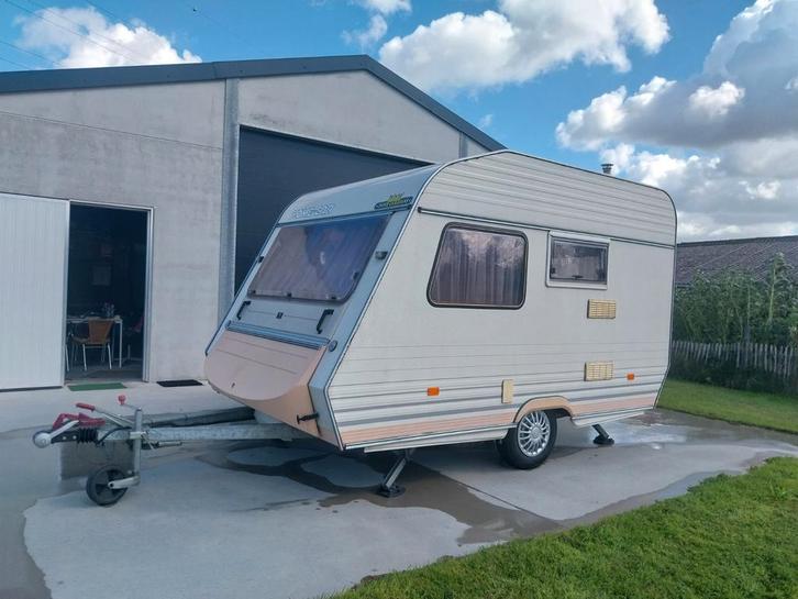 Home Car Eureka 332, Caravans en Kamperen, Caravans, Bedrijf, Luifel, Ophalen