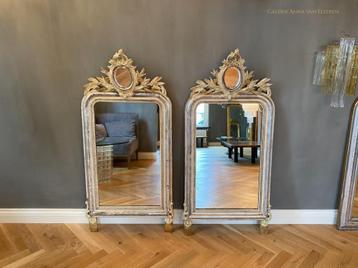 Set antieke Franse spiegels, 19e eeuw