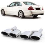 Uitlaat Sierstuk RVS Voor Mercedes W204 W211 W164 W166 W221, Verzenden