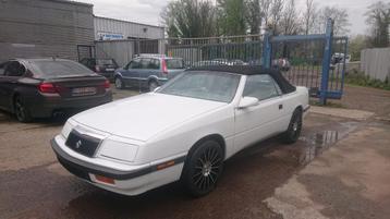 Chrysler lebaron cabrio 2200cc turbo bt auto restaurée