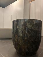 Mooie geglazuurde bloempot, Tuin en Terras, Ophalen, Zo goed als nieuw