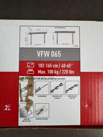 Televisiebeugel Vogel’s 65 inch als  beschikbaar voor biedingen