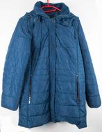 lange winterjas barbara lebek, Barbara Lebek, Ophalen of Verzenden, Maat 42/44 (L), Blauw