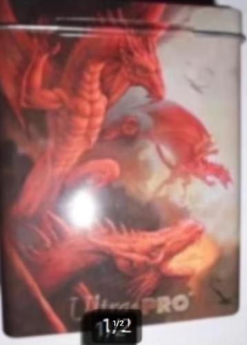 DECK DOOSJE METAAL - MTG - ULTRA PRO  GOEDE STAAT beschikbaar voor biedingen