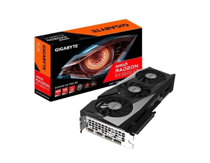 GIGABYTE RX 6600 XT Gaming OC - 8Go, Computers en Software, Videokaarten, Zo goed als nieuw, AMD, PCI-Express 4.0, GDDR6, HDMI