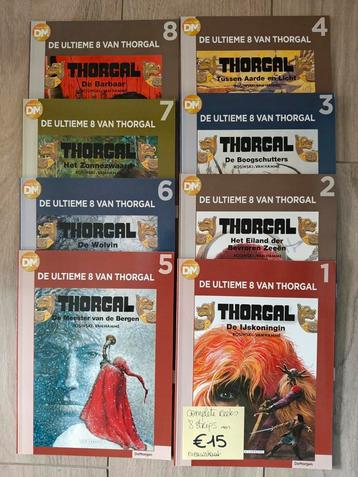 Thorgal 8 strips reeks De Morgen nieuwstaat beschikbaar voor biedingen