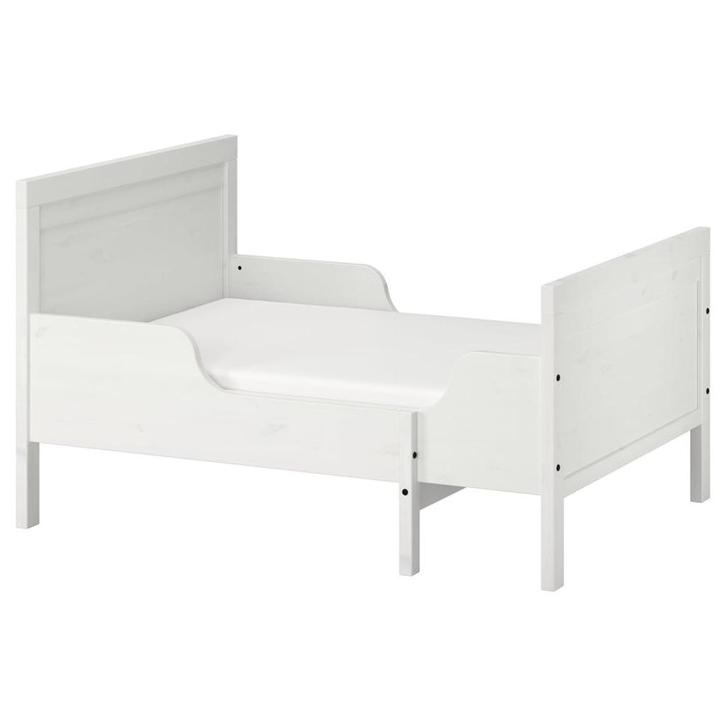 Meegroeibed ikea sundvik, Kinderen en Baby's, Kinderkamer | Bedden, Gebruikt, 180 cm of meer, 85 tot 100 cm, Lattenbodem, Ophalen