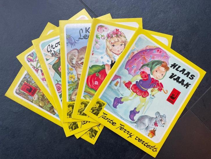 Vintage boeken Tante Terry, Boeken, Kinderboeken | Jeugd | onder 10 jaar, Zo goed als nieuw, Fictie algemeen, Ophalen