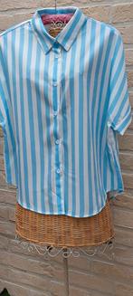 Hemdbloes 59cm van oksel tot oksel shein, Kleding | Dames, Grote Maten, Shein, Ophalen of Verzenden, Zo goed als nieuw, Blauw