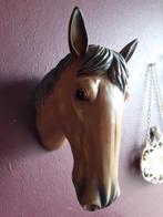 SUPERBE TETE DE CHEVAL EN POLYRESINE A SUSPENDRE, Enlèvement ou Envoi, Comme neuf