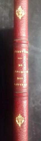 1849+Adolphe de Watteville+Baudelaire Magistat, Antiek en Kunst, Ophalen of Verzenden, Wateville