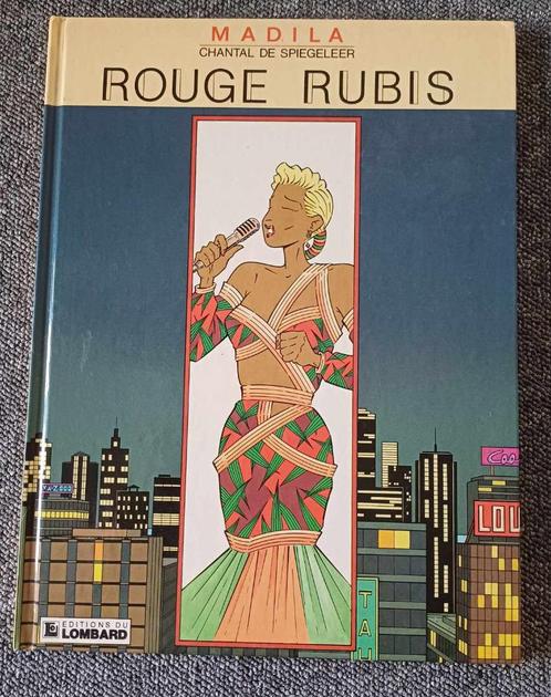 Madila 2 - Rouge Rubis - De Spiegeleer - Lombard - 1989, Livres, BD, Comme neuf, Une BD, Enlèvement ou Envoi