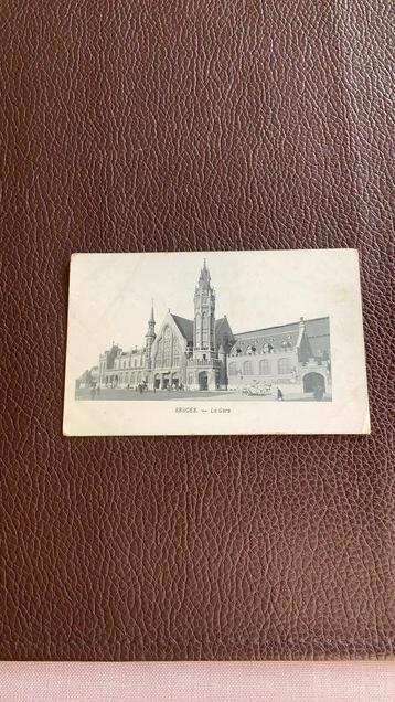 Postkaart oud brugge gare station, Enlèvement