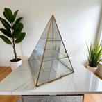 Pyramid glass goed kast vintage Beauty, Antiek en Kunst, Ophalen of Verzenden