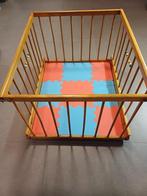 kinderbox kinderpark, Kinderen en Baby's, Ophalen, Gebruikt, Rechthoekig, Boxkleed