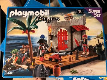 Playmobil Pirates, Ophalen, Gebruikt