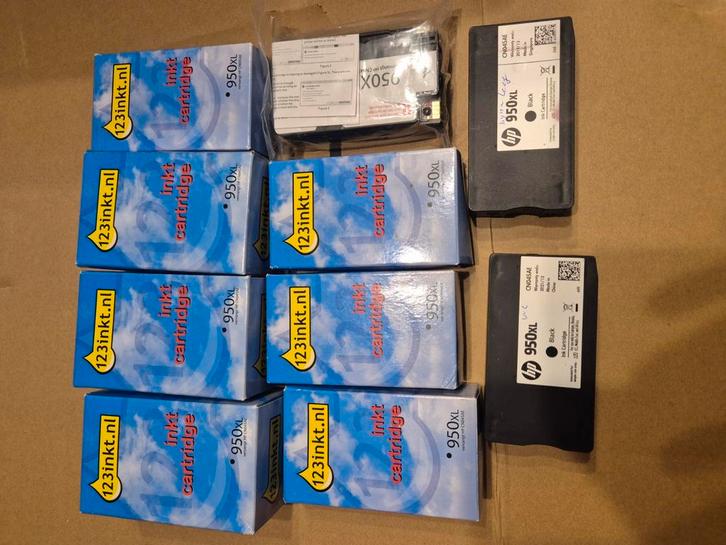Grand lot de cartouches noires HP950XL., Informatique & Logiciels, Fournitures d'imprimante, Comme neuf, Enlèvement ou Envoi