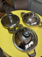 3 stuks grıll pannen, Huis en Inrichting, Ophalen of Verzenden, Zo goed als nieuw