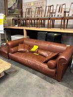 Baxter cognac sofa, Huis en Inrichting, Ophalen, Zo goed als nieuw