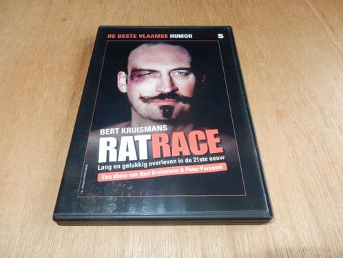 nr.823 - Dvd: bert kruismans - ratrace - humor, Cd's en Dvd's, Dvd's | Cabaret en Sketches, Zo goed als nieuw, Stand-up of Theatershow