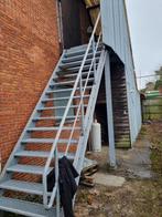 Ijzeren trap, Doe-het-zelf en Bouw, Ladders en Trappen, Ophalen, Gebruikt, Trap, 2 tot 4 meter