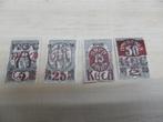 Joegoslavië 4 postzegels 1920 Karinthië Volksraadpleging zie, Ophalen of Verzenden, Joegoslavië, Postfris