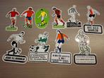 Lot 10 fun stickers voetbal voetballers, Verzamelen, Ophalen of Verzenden, Zo goed als nieuw, Sport